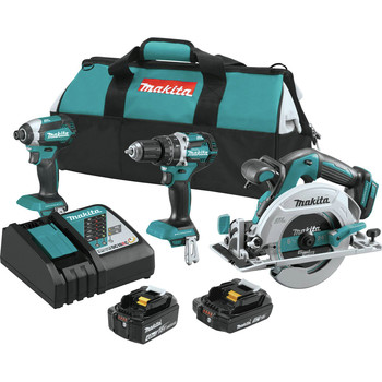 Makita XT333X1 18V LXT Lithium-Ion Brushless Cordless 3-Pc. Combo Kit (4.0Ah/2.0Ah) Makita XT333X1 18V LXT Lithium-Ion Brushless Cordless 3-Pc. Combo Kit (4.0Ah/2.0Ah)