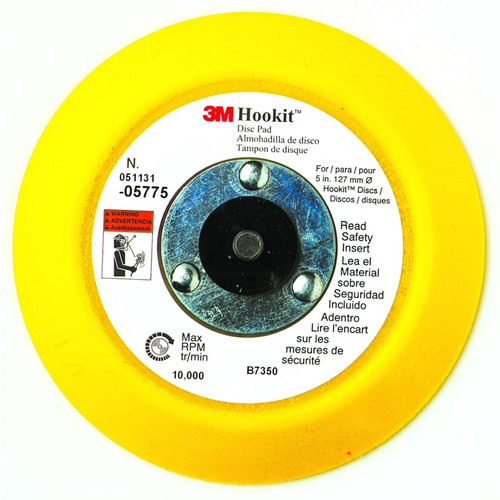 3M 5775 Hookit Disc Pad 05775 5 in. image number 0