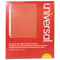 Universal UNV21127 Letter Size Nonglare Economy Top-Load Poly Sheet Protectors - Clear (200/Box) image number 5