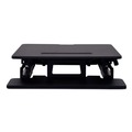 New Arrivals | Alera ALEAEWR1B AdativErgo 26.75 in. x 31 in. x 19.63 in. Sit Stand Lifting Workstation - Black image number 3
