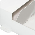 JOBOX 488000 76 Gallon Low-Profile L-Shaped Steel Liquid Transfer Tank - White image number 2