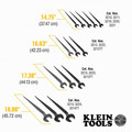 Wrenches | Klein Tools 3219 3/4 in. Nominal Opening Spud Wrench for Regular Nut image number 3