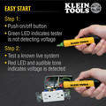 Voltage Testers | Klein Tools 69149P Digital Multimeter, Noncontact Voltage Tester and Electrical Outlet Test Kit image number 9