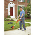 String Trimmers | Black & Decker MTE912 6.5 Amp 3-in-1 12 in. Compact Corded Mower image number 8