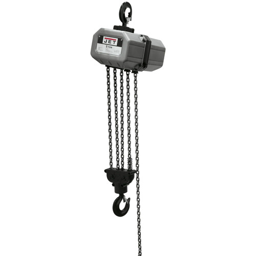 JET 5SS-1C-10 230V SSC Series 4.9 Speed 5 Ton 10 ft. Lift 1-Phase Electric Chain Hoist image number 0