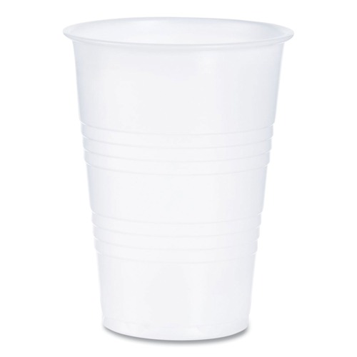 Cleaning and Janitorial Accessories | Dart Y10 Conex Galaxy 10 oz. Polystyrene Plastic Cold Cups (100-Piece/Sleeve 25-Sleeve/Carton) image number 0