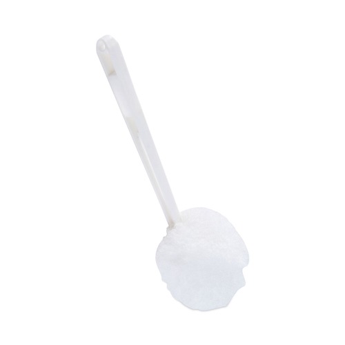 Boardwalk BWK00160 12 in. Deluxe Plastic Bowl Mop - White (25/Carton) image number 0