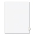 Avery 01073 Preprinted Legal Exhibit 10-Tab '73-ft Label 11 in. x 8.5 in. Side Tab Index Dividers - White (25-Piece/Pack) image number 0