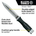 Klein Tools DK06 Stainless Steel Serrated Duct Knife image number 1