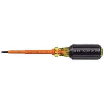 Klein Tools 6334INS #1 Phillips Tip 4 in. Round Shank Insulated Screwdriver
