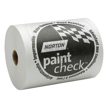 Norton 404 18 in. x 750 ft. Paint Check Polycated Masking Paper - White