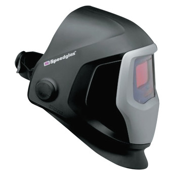 PRODUCTS | 3M 7010302093 Speedglas 9100 Series 2.8 in. x 4.2 in. Helmet with Auto-Darkening Filter - Black