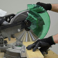 Miter Saws | Metabo HPT C10FCGSM 15 Amp Single Bevel 10 in. Corded Compound Miter Saw image number 5