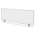 Office Furniture Accessories | Linea Italia LITTR721 Trento Line 47.13 in. x 1.75 in. x 15.5 in. Polycarbonate Dividing Panel - Translucent image number 0