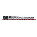 Socket Sets | Sunex 9913 13-Piece 3/8 in. Drive SAE Weatherhead Socket Set image number 1