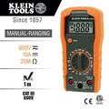 Klein Tools MM300 600V Manual-Ranging Digital Multimeter image number 1