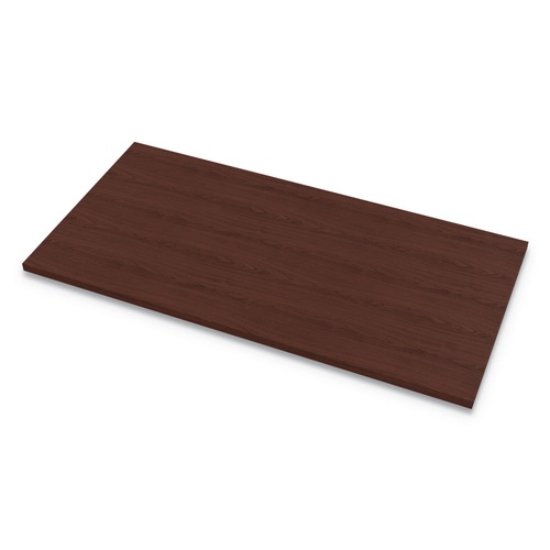 Fellowes Mfg Co. 9650601 Levado 72 in. x 30 in. Laminated Table Top - Mahogany image number 0