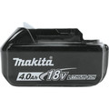 Makita BL1840BDC1 18V LXT 4 Ah Lithium-Ion Compact Battery and Rapid Charger Kit image number 4