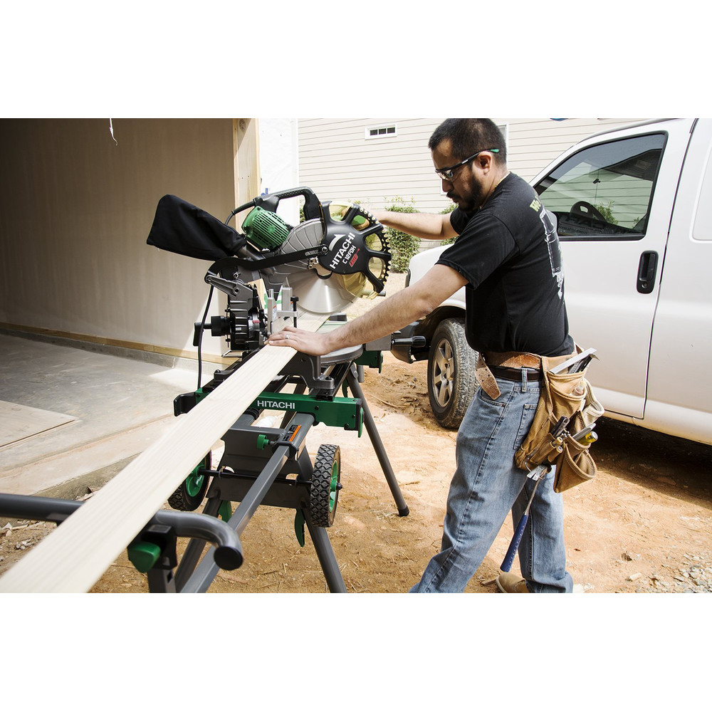 Hitachi UU240FX HeavyDuty Portable Miter Saw Stand Tyler Tool