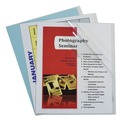 C-Line 31357 Binding Bar 8.5 in. x 11 in. Vinyl Report Covers - Clear (100/Box) image number 1