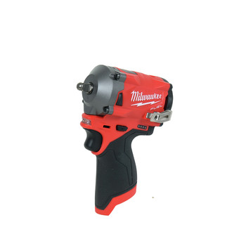 Milwaukee 2554-20 M12 FUEL Compact Lithium-Ion 3/8 in. Cordless Stubby Impact Wrench (Tool Only)