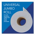 Cleaning & Janitorial Supplies | Scott 67805 1000 ft. Essential 100% Recycled Fiber 2-Ply Bathroom Tissues - White (12 Rolls/Carton) image number 2