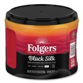 Cleaning and Janitorial Accessories | Folgers 2550030439 24.2 oz. Canisters Black Silk Coffee (6-Piece/Carton) image number 0
