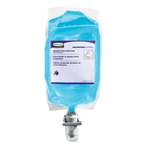Hand Soaps | Rubbermaid Commercial FG750112 AutoFoam 1100mL Moisturizing Hand Soap Refill (4/Carton) image number 0