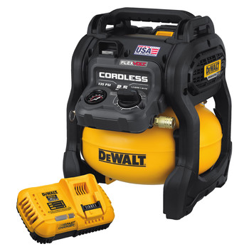 AIR COMPRESSORS | Dewalt DCC2560T1 60V MAX FLEXVOLT 2.5 Gallon Oil-Free Pancake Air Compressor Kit