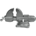 Vises | Wilton 28826 C-1 Combination Pipe and Bench 4-1/2 in. Jaw Round Channel Vise with Swivel Base image number 2