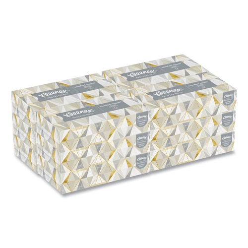Kleenex 3076 2-Ply Facial Tissue - White (125 Sheets/Box 12 Boxes/Carton) image number 0