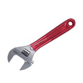 Adjustable Wrenches | Klein Tools D507-6 6-1/2 in. Extra Capacity Adjustable Wrench - Transparent Red Handle image number 7