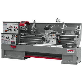 JET GH-1880ZX-TAK Lathe with Taper Attachment Installed