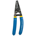 Cable and Wire Cutters | Klein Tools 11055 Solid and Stranded Copper Wire Stripper and Cutter image number 1