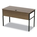 New Arrivals | Linea Italia LITUR600NW Urban Series 47.25 in. x 23.75 in. x 29.5 in. Desk Workstation - Natural Walnut image number 0