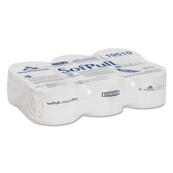 Georgia Pacific Professional 19510 High-Capacity 2-Ply Center Pull Tissue - White (1000 Sheets/Roll 6 Rolls/Carton)