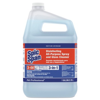 Spic and Span 58773EA 1 Gallon Bottle Fresh Scent All-Purpose Disinfecting Spray and Glass Cleaner