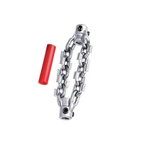 Ridgid 64288 FlexShaft 2 Chain Carbide Tipped Chain Knocker for 1/4 in. Cable and 2 in. Pipe image number 0