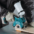 Makita CC02Z 12V Max CXT Cordless Lithium-Ion 3-3/8 in. Tile/Glass Saw (Tool Only) image number 8