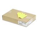  | Avery 12325 11.5 pt. Stock 4.75 in. x 2.38 in. Unstrung Shipping Tags - Yellow (1000-Piece/Box) image number 0
