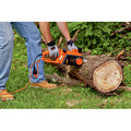 Black & Decker CS1216 120V 12 Amp Brushed 16 in. Corded Chainsaw image number 5