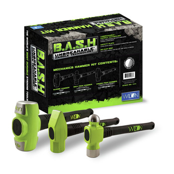 PRODUCTS | Wilton 11111 BASH 32 oz. / 64 oz. Mechanics Hammer Kit
