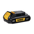 Dewalt DCK240C2 20V MAX Compact Lithium-Ion 1/2 in. Cordless Drill Driver/ 1/4 in. Impact Driver Combo Kit (1.3 Ah) image number 6
