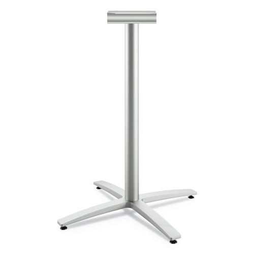 Office Desks & Workstations | HON HBTTX42L.PR8 Between 32.68 in. x 41.12 in. X-Base for 42 in. Table Tops - Silver image number 0