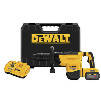 ROTARY HAMMERS | Dewalt DCH892X1 60V MAX Brushless Lithium-Ion 22 lbs. Cordless SDS MAX Chipping Hammer Kit (9 Ah)
