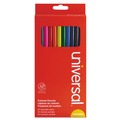 Universal UNV55324 Woodcase 3mm Colored Pencils - Assorted Colors (24-Piece/Pack) image number 2
