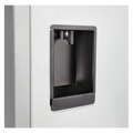 Office Filing Cabinets & Shelves | Safco 5522GR 12 in. x 18 in. x 78 in. Single-Tier Locker - 2-Tone Gray image number 2