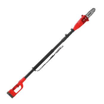 Sun Joe 20VIONLT-PS8-RED 20V Max 8 in. Telescoping Pole Chain Saw with 2.5 Amp Battery and Charger