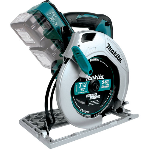 Factory Reconditioned Makita XSH01Z-R 18V X2 LXT Cordless Lithium-Ion Cordless 7-1/4 in. Circular Saw (Bare Tool)