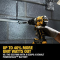 Dewalt DCK249E1M1 20V MAX XR Brushless Lithium-Ion 1/2 in. Cordless Hammer Drill Driver and Impact Driver Combo Kit with (1) 2 Ah and (1) 4 Ah Battery image number 9